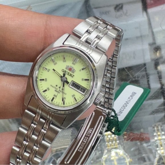 Orient Automatic For Ladies  Wrist Watch 25mm  Diameter Stainless Steel New Item main image 9